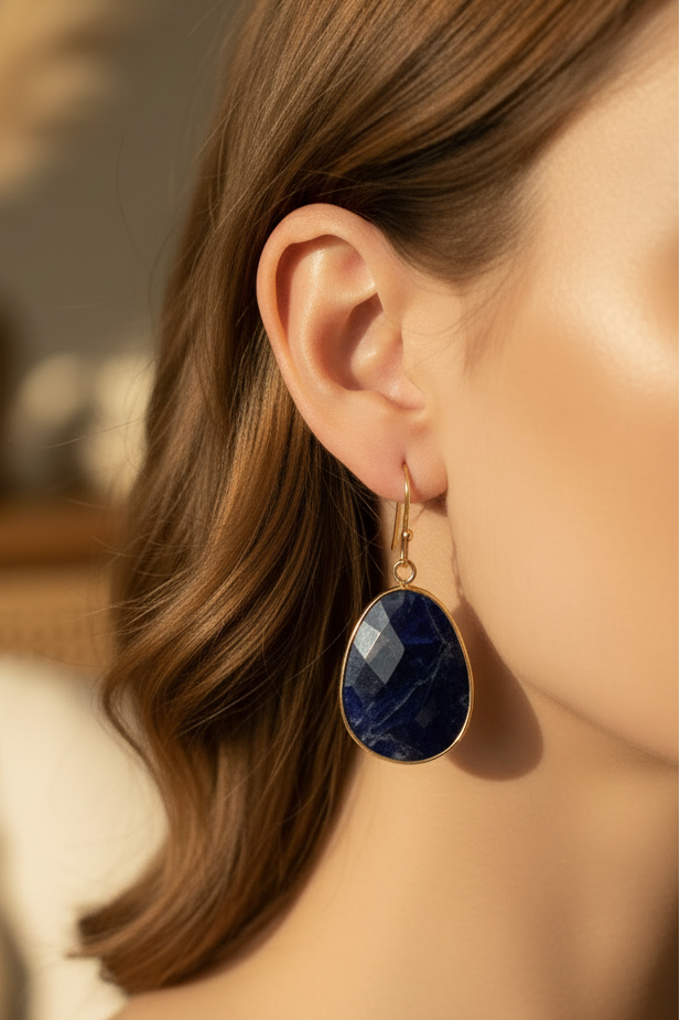 Sodalite Earring – Boho Living Room