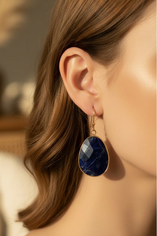 Sodalite Earring – Boho Living Room