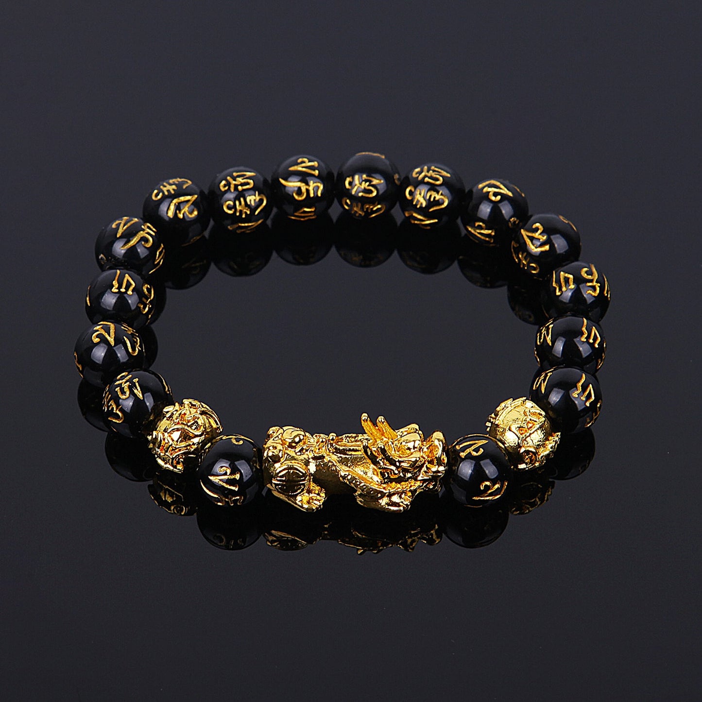 Feng Shui Wealth Beads Bracelet