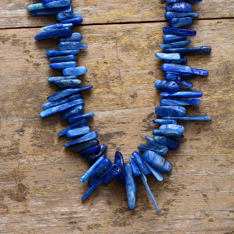 Natural Blue Kyanite Handmade Necklace