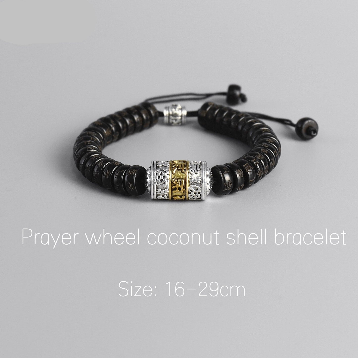 Handmade Prayer Wheel Tibetan Buddhism Bracelet