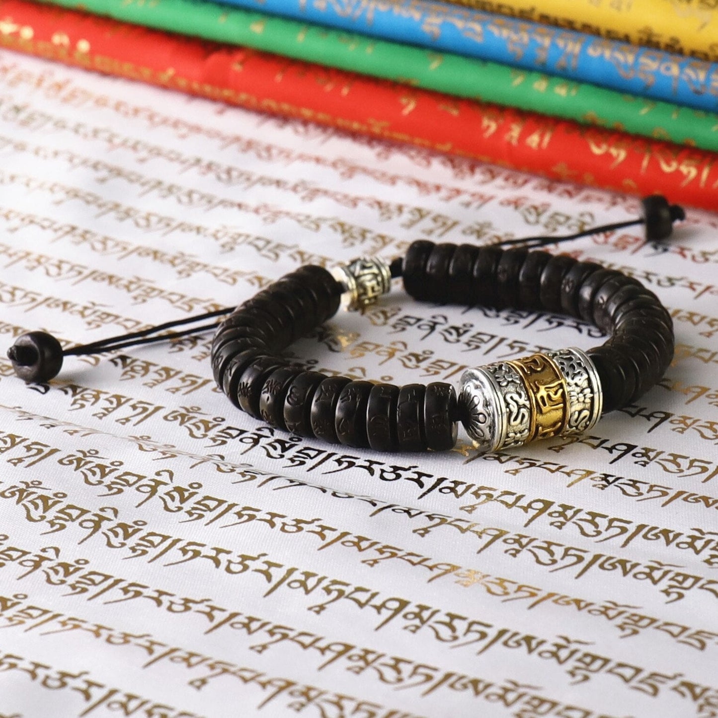 Handmade Prayer Wheel Tibetan Buddhism Bracelet