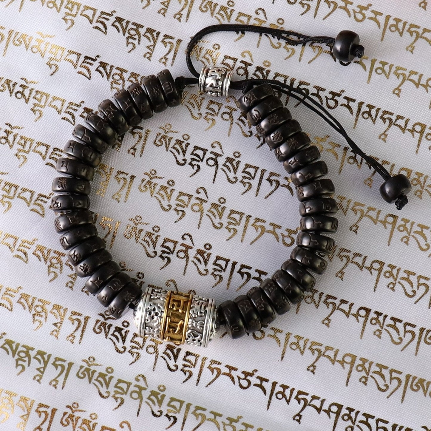 Handmade Prayer Wheel Tibetan Buddhism Bracelet