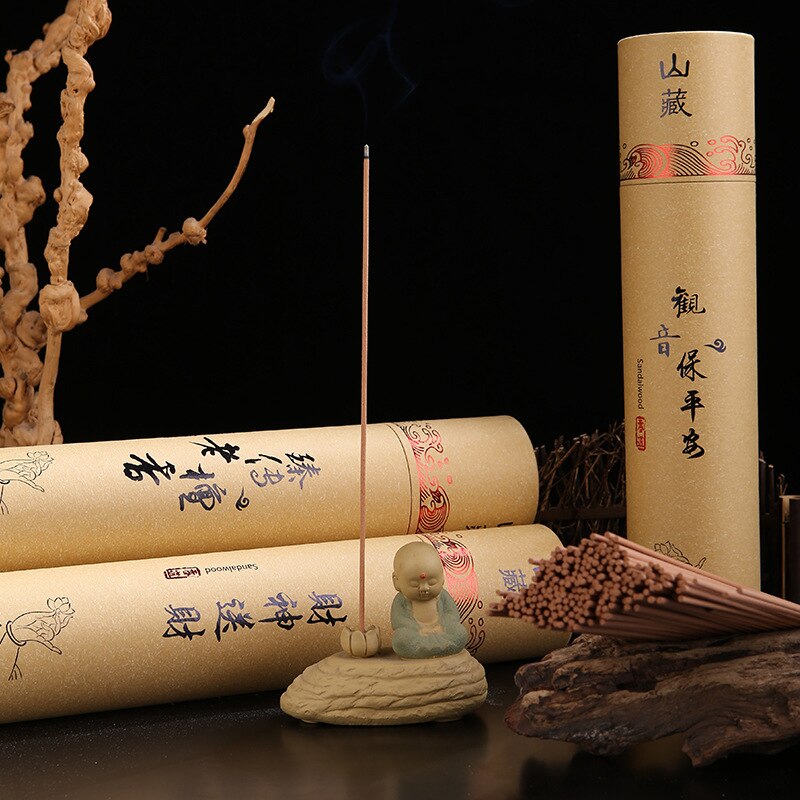 Natural Sandalwood Incense Sticks from Laoshan Temple