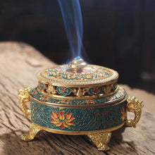 Load image into Gallery viewer, Traditional Tibetan Incense Censer

