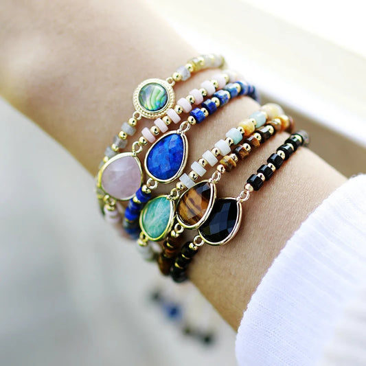 Natural Gemstones Bracelets