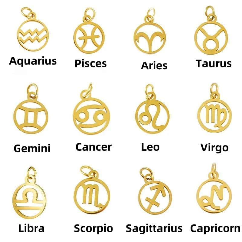 Natural Blue Imperial Jasper Zodiac Sign Bracelet