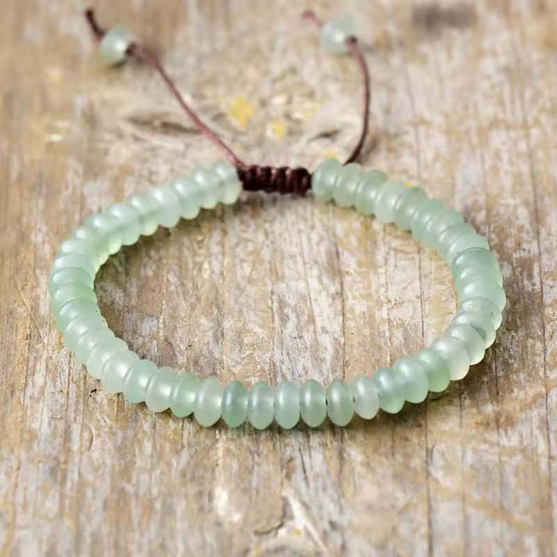 Natural Gemstone Beaded Wrap Bracelet