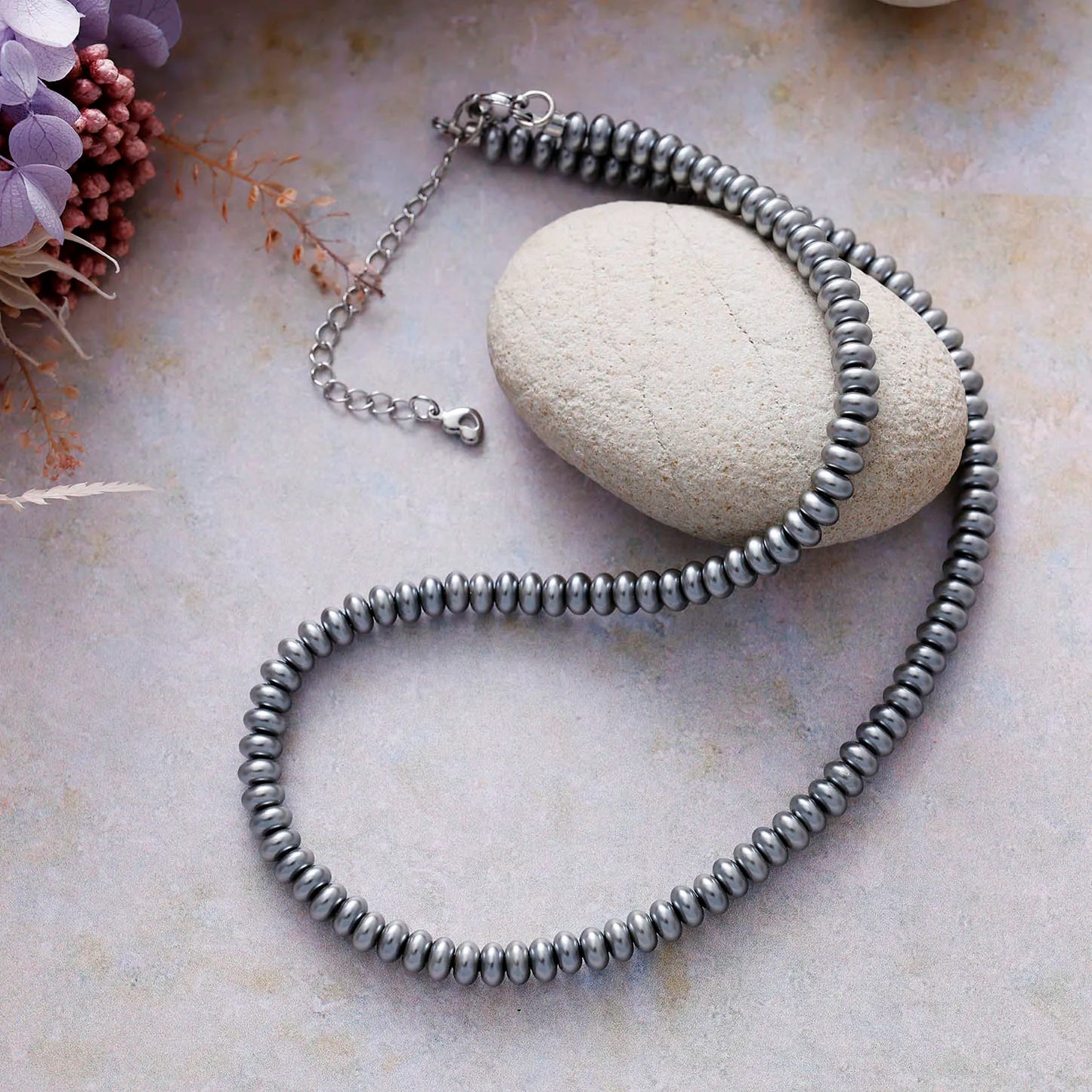 Natural Shell Pearls Choker Necklace