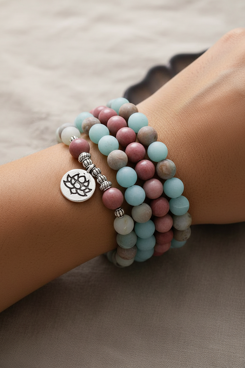 Mala bracelet on model's arm