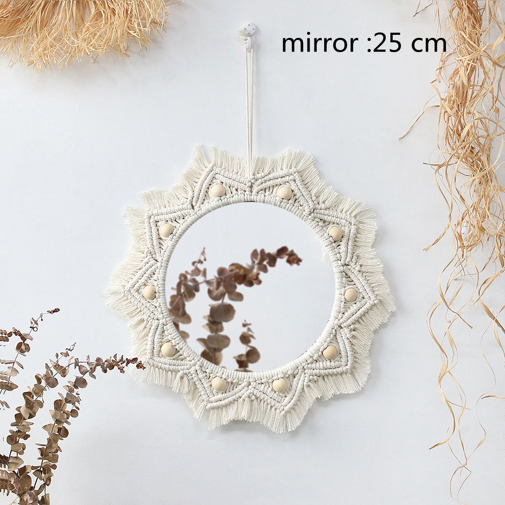 Macrame Wall Mirror