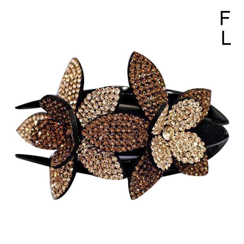 For Special Ladies Rhinestone Flower Hair Clip