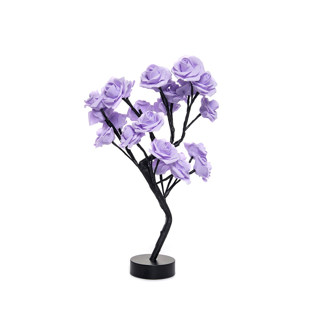 LED Rose Bonsai Lamp