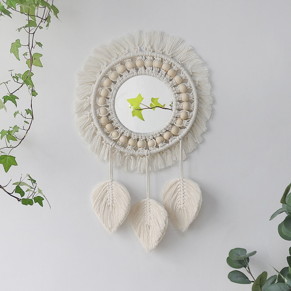 Macrame Wall Mirror