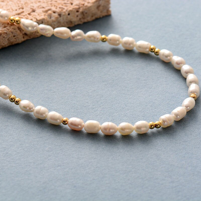 Natural Freshwater Pearls Choker Necklace