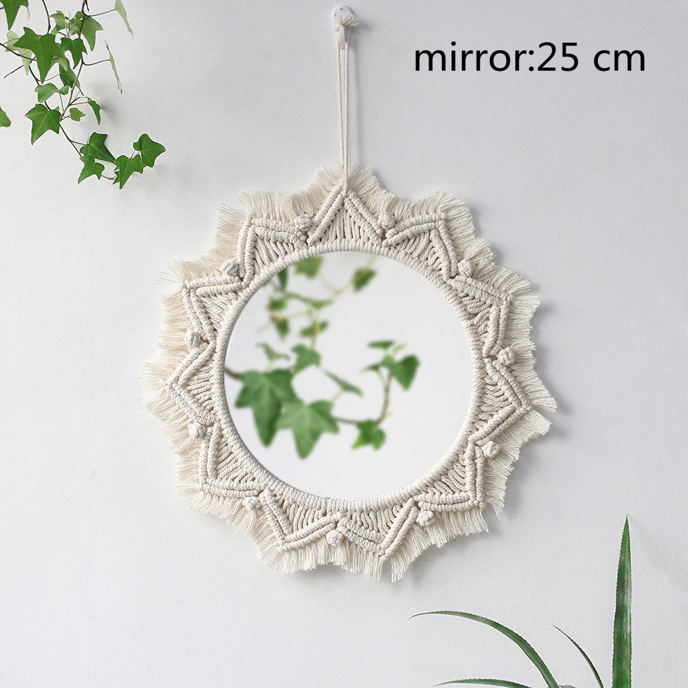 Macrame Wall Mirror