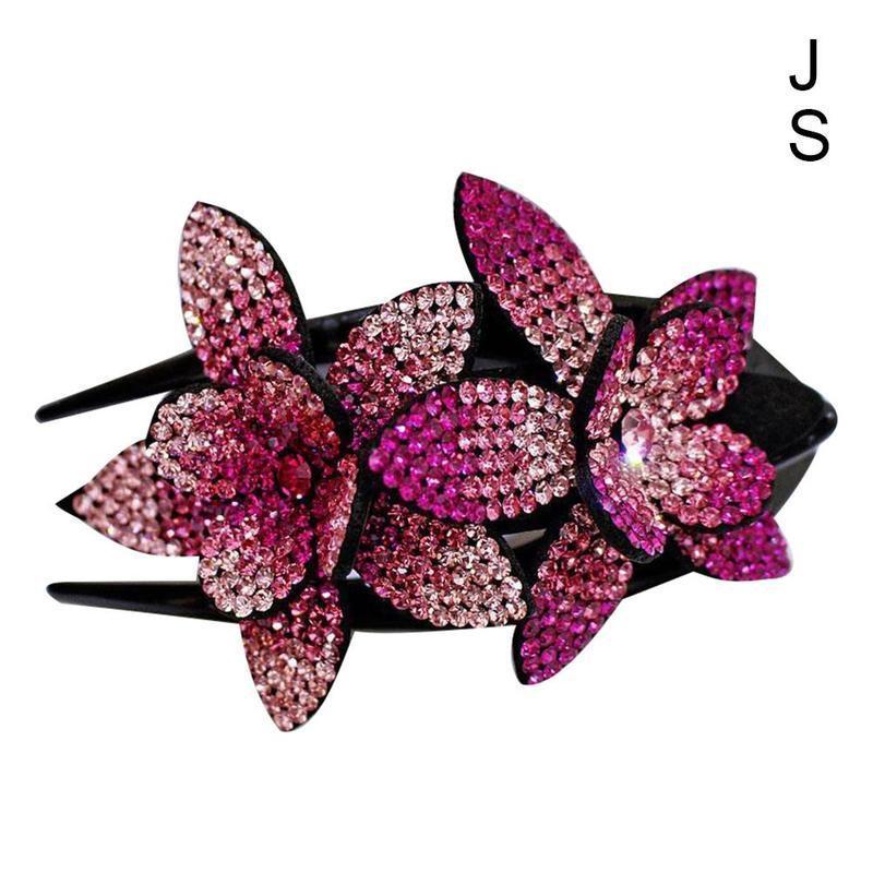 For Special Ladies Rhinestone Flower Hair Clip