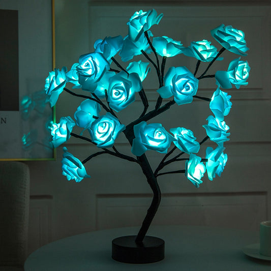 LED Rose Bonsai Lamp