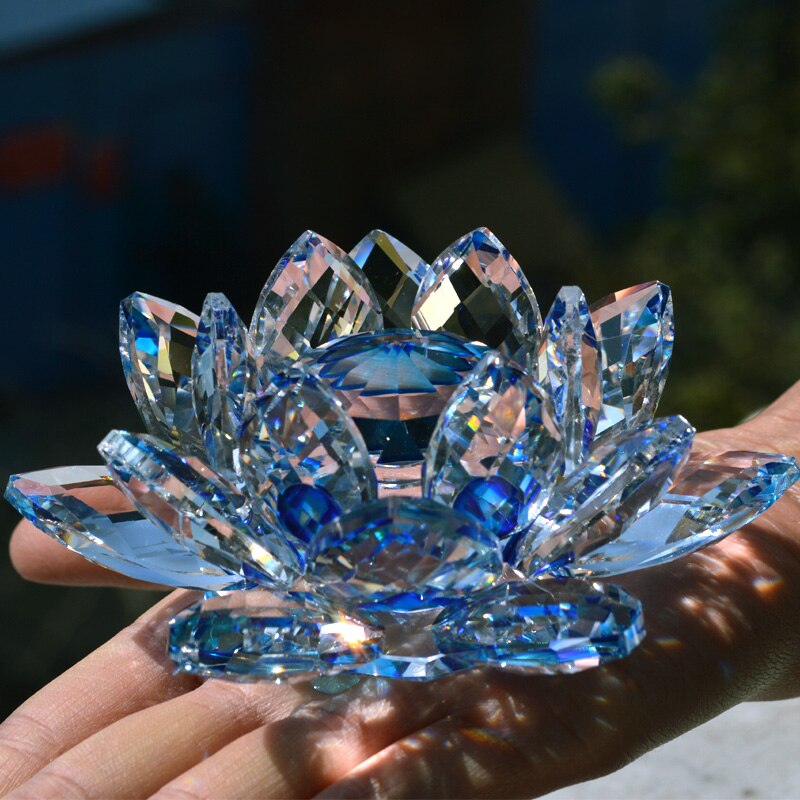 Feng Shui Crystal Lotus Flower