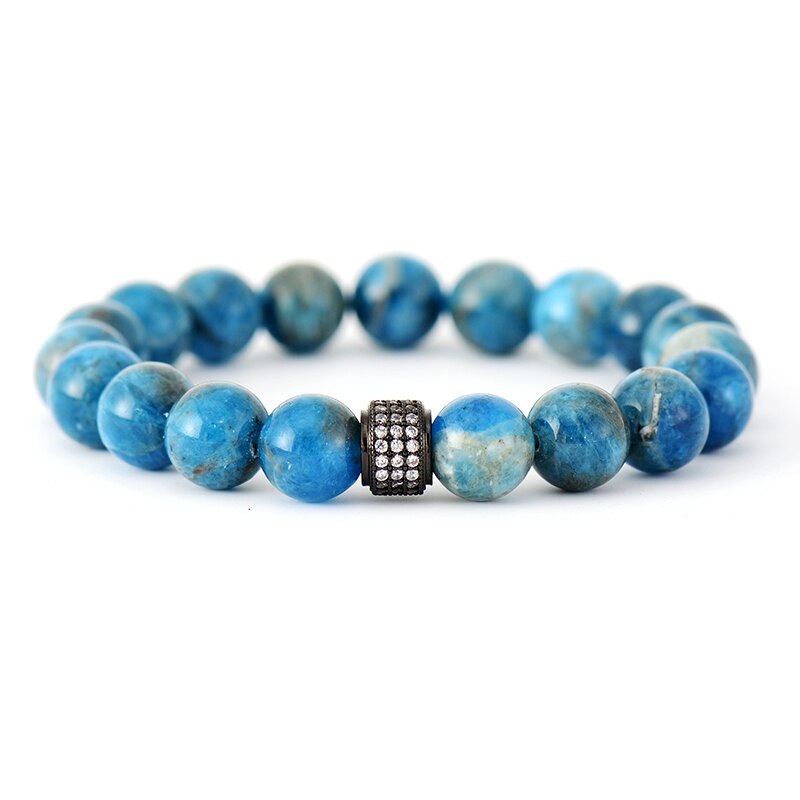 Natural Apatite Beaded Bracelet