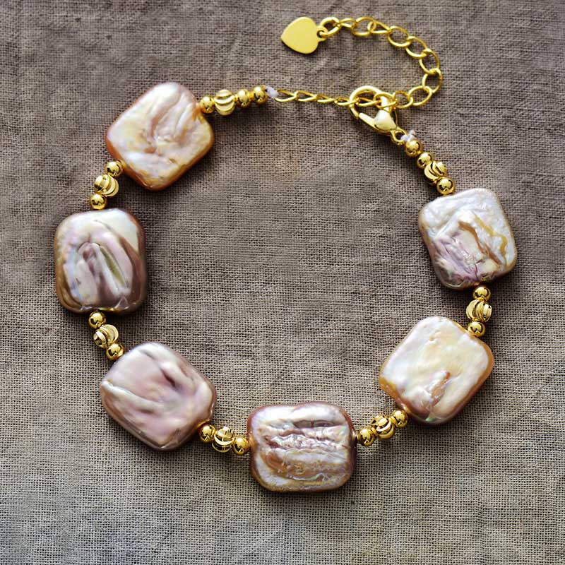 Natural Freshwater Pearls Bracelet