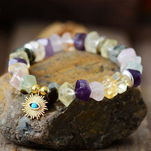 Load image into Gallery viewer, Natural Mixed Quartz Crystals Bracelet
