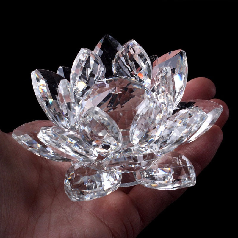 Feng Shui Crystal Lotus Flower