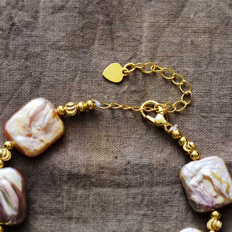 Natural Freshwater Pearls Bracelet