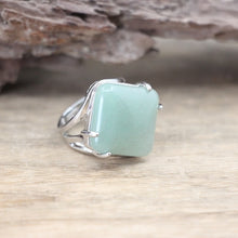 Load image into Gallery viewer, Natural Aventurine Resizable Ring
