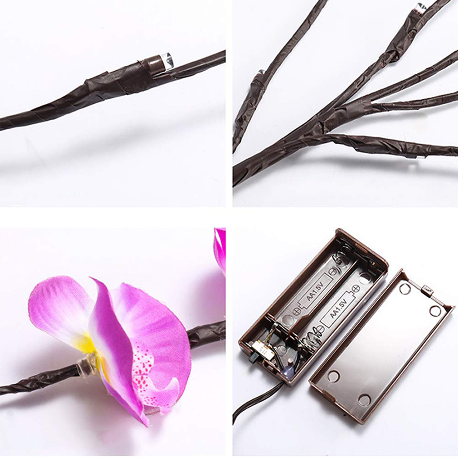 LED Orchid Branch Light