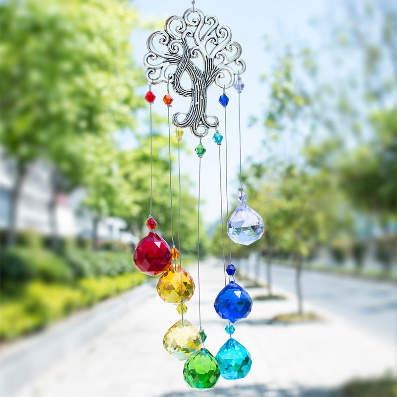 Crystal Suncatcher Tree of Life