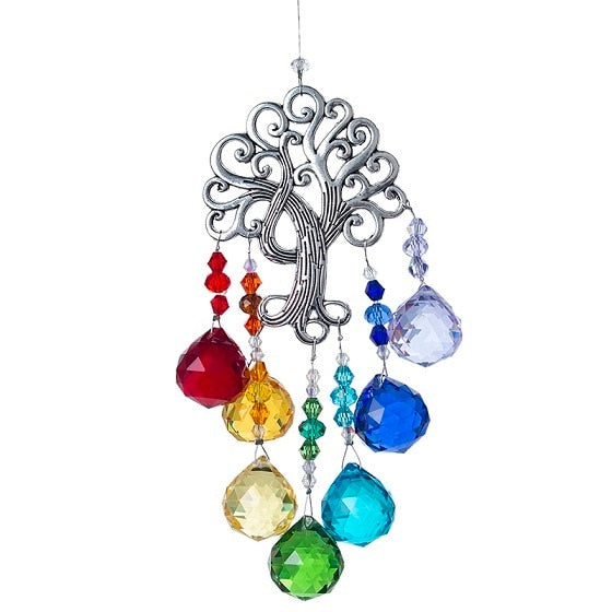 Crystal Suncatcher Tree of Life