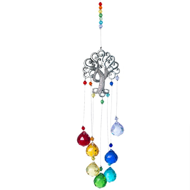 Crystal Suncatcher Tree of Life