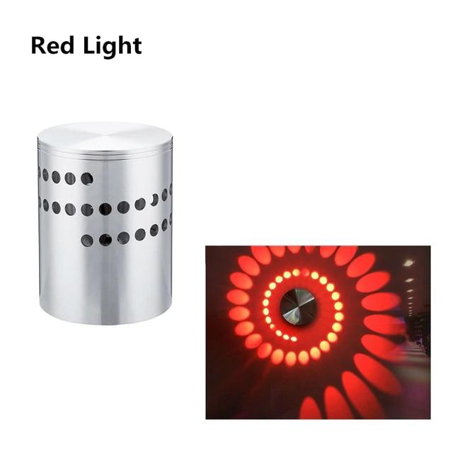 RGB Spiral Mandala LED Wall Light