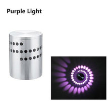 Load image into Gallery viewer, RGB Spiral Mandala LED Wall Light
