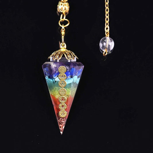 Orgonite Chakra Pendulum