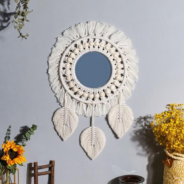 Macrame Wall Mirror