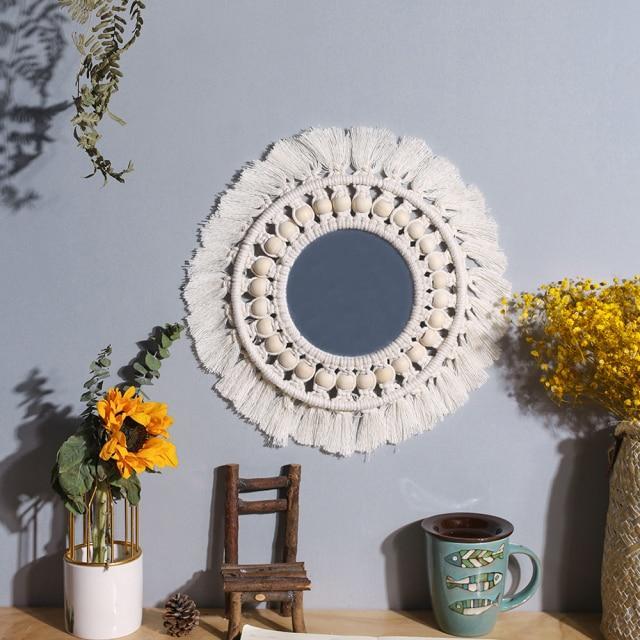 Macrame Wall Mirror