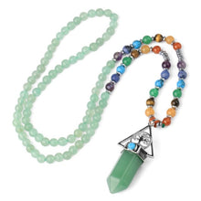 Load image into Gallery viewer, Natural Aventurine 108 Beads Mala
