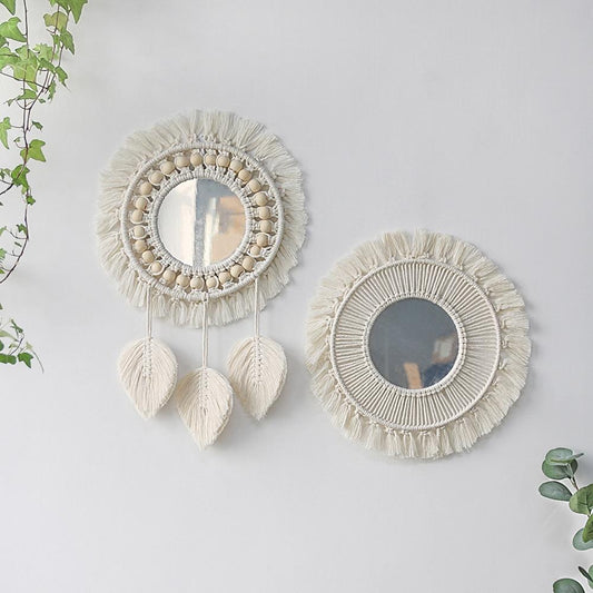 Macrame Wall Mirror