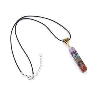 Healing Energy Orgonite Pendant with Natural Crystals